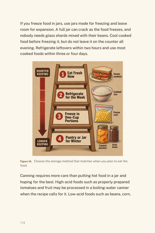 Storage guide: eat fresh, refrigerate, freeze, pantry